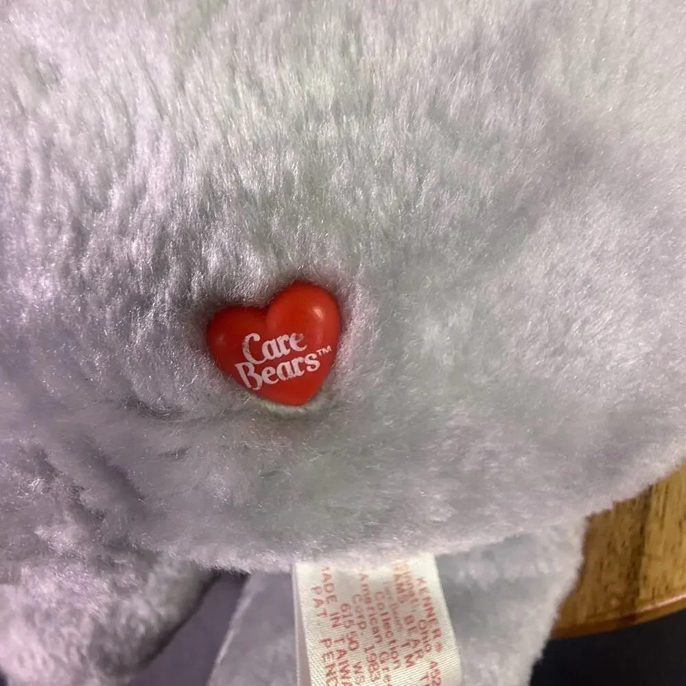 Vintage 1983 Kenner Care Bears Grams BEAR 15" Plush Grandma Gran Gray - Picture 7 of 7